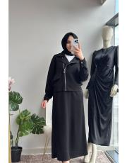 siyah cepli comfort etek takım