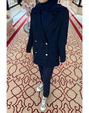 lacivert blazer ceket