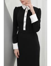 siyah helin elbise 2