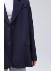 lacivert keten blazer ceket 3