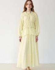 sarı pamuk vual etekli takım 2