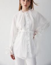 beyaz organze gömlek 4