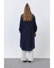 lacivert cepli tunik 2