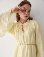 sarı hayal elbise 2