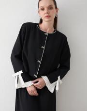 siyah ceketli elbiseli takım 4