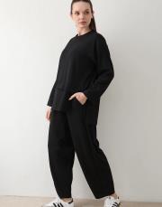 siyah basic spor takım 3