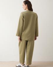 yağ yeşili basic spor takım 2