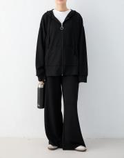 siyah kapüşonlu modal takım 2