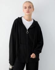 siyah kapüşonlu modal takım 3