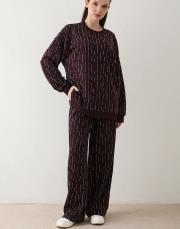 bordo taşlı modal takım 2