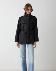 siyah kapitone taşlı kap 2