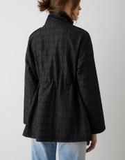 siyah kapitone taşlı kap 3