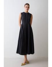 lacivert ceketli jile elbise 2