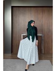 ekru puantiye etek 2