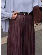 kahve saten kraş etek 2