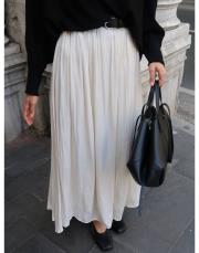 krem saten kraş etek 2