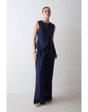 lacivert yelek ceket üçlü takım 3