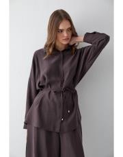 kahve gömlekli modal takım 2