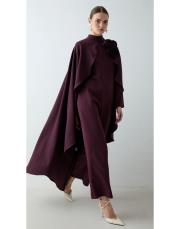 bordo pelerinli tulum 3