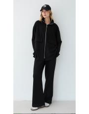 siyah fermuarlı modal takım 2